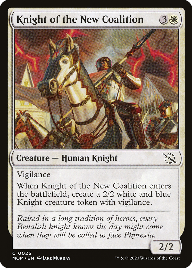 Knight of the New Coalition [March of the Machine] | Good Games Cannington