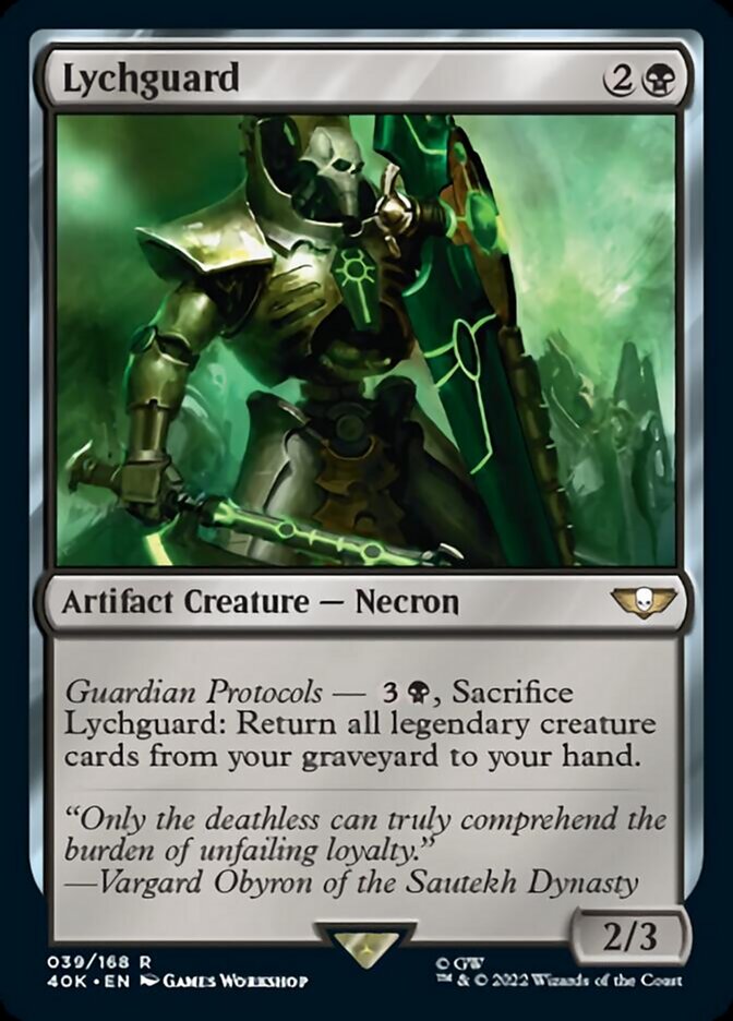 Lychguard (Surge Foil) [Warhammer 40,000] | Good Games Cannington