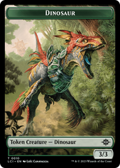 Map // Dinosaur (0010) Double-Sided Token [The Lost Caverns of Ixalan Tokens] | Good Games Cannington
