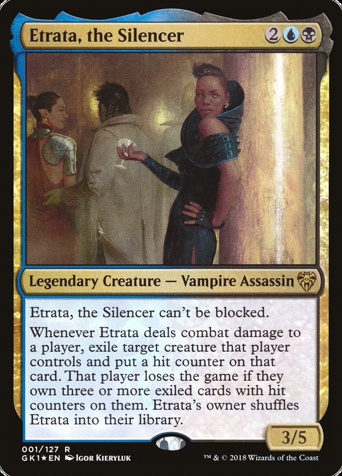 Etrata, the Silencer [Guilds of Ravnica Guild Kit] | Good Games Cannington