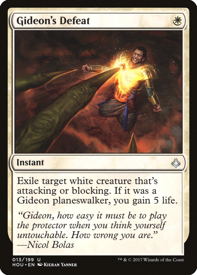 Gideon's Defeat 13/199 (Hour of Devastation)  | Good Games Cannington