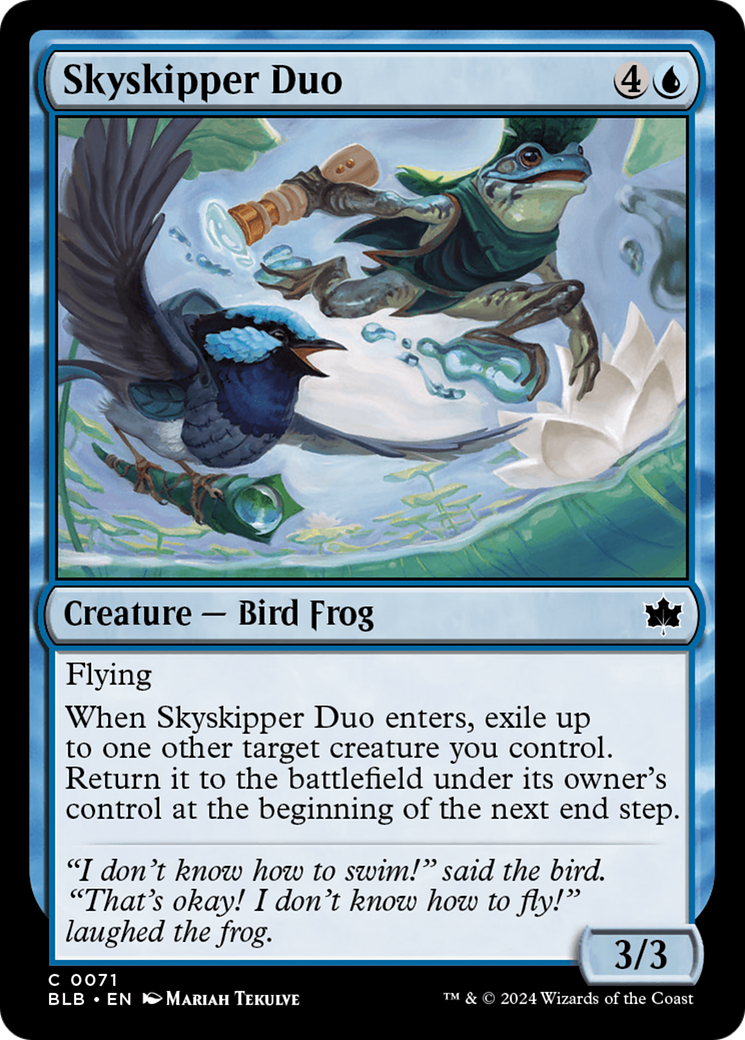 Skyskipper Duo [Bloomburrow] | Good Games Cannington