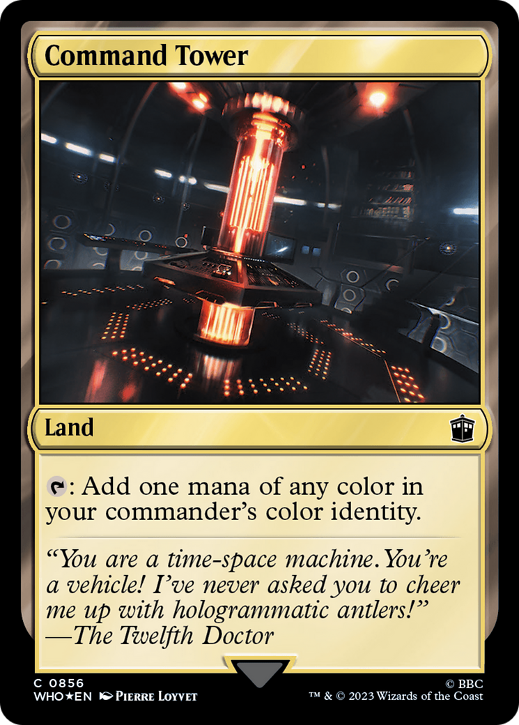 Command Tower (0856) (Surge Foil) [Doctor Who] | Good Games Cannington