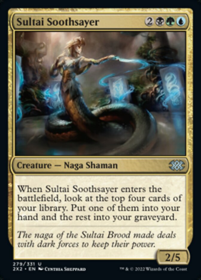 Sultai Soothsayer [Double Masters 2022] | Good Games Cannington