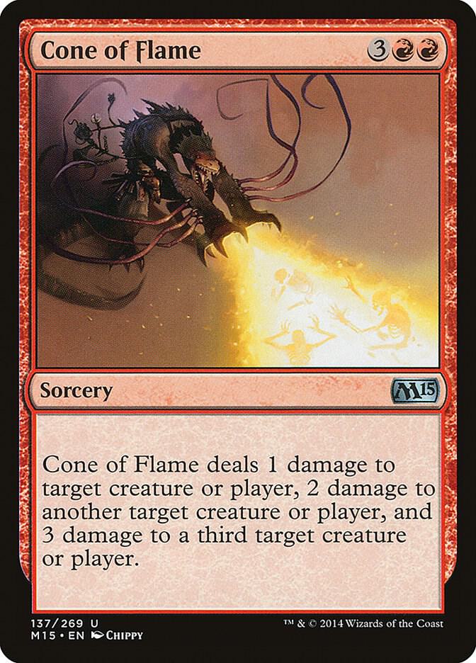 Cone of Flame 137/269 (Magic 2015 (M15))  | Good Games Cannington