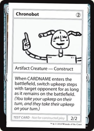 Chronobot (2021 Edition) [Mystery Booster Playtest Cards] | Good Games Cannington