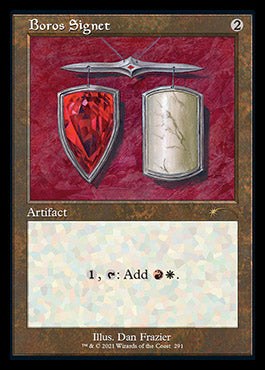 Boros Signet (Retro) [Secret Lair Drop Series] | Good Games Cannington