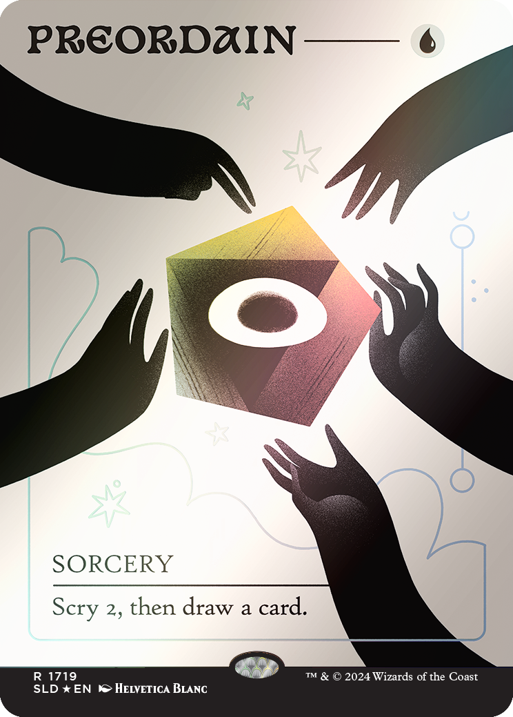Preordain (1719) (Rainbow Foil) [Secret Lair Drop Series] | Good Games Cannington