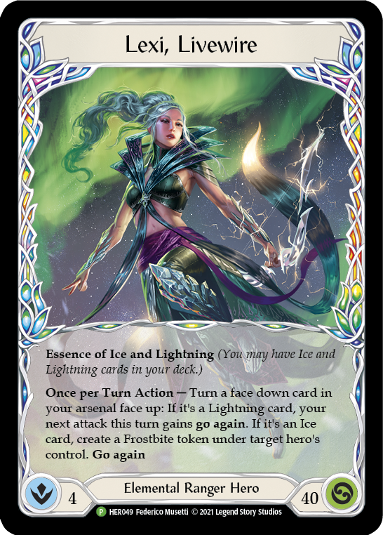 Lexi, Livewire [HER049] (Promo)  Rainbow Foil | Good Games Cannington