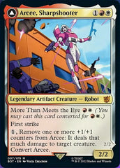 Arcee, Sharpshooter // Arcee, Acrobatic Coupe [Transformers] | Good Games Cannington