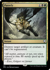 Putrefy [Phyrexia: All Will Be One Commander] | Good Games Cannington