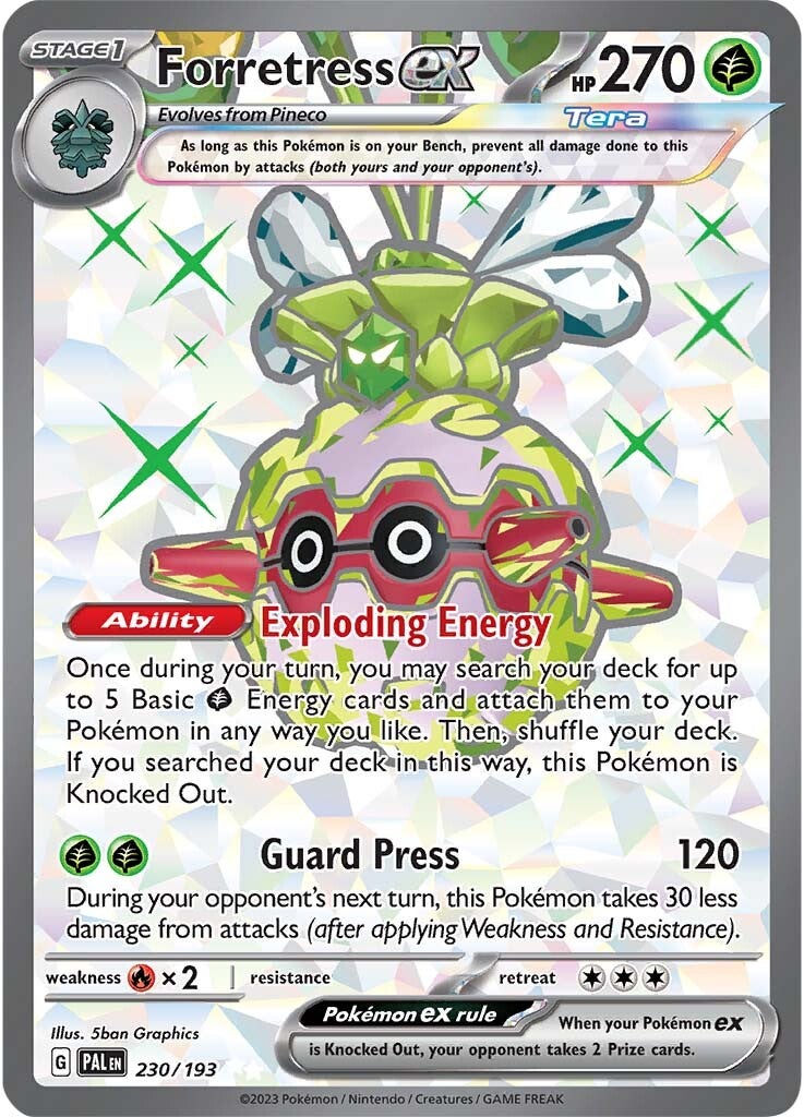 Forretress ex (230/193) [Scarlet & Violet: Paldea Evolved] | Good Games Cannington