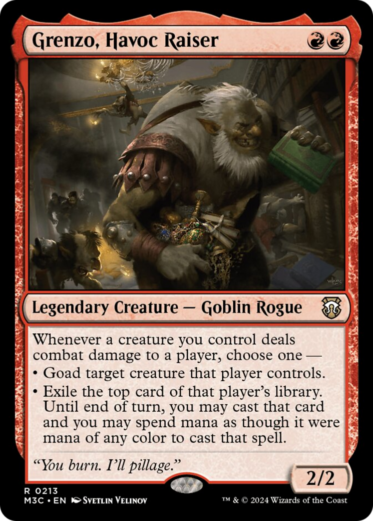 Grenzo, Havoc Raiser [Modern Horizons 3 Commander] | Good Games Cannington
