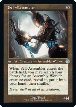 Self Assembler 51 (The Brothers' War: Retro Frame Artifacts)  - Foil | Good Games Cannington