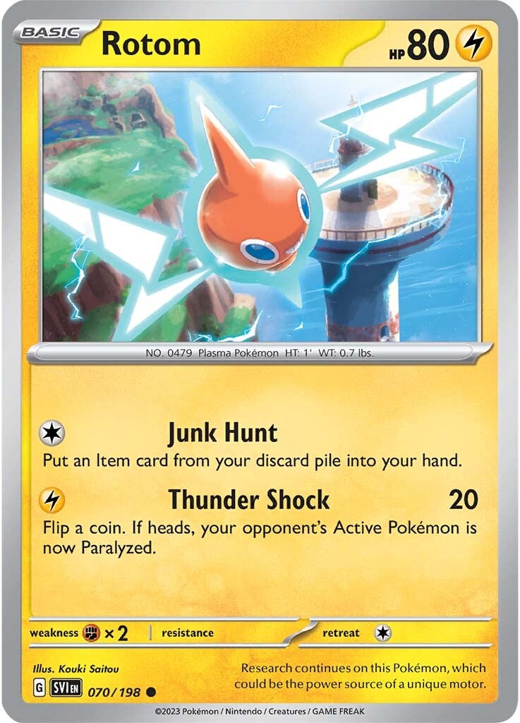 Rotom (070/198) [Scarlet & Violet: Base Set] | Good Games Cannington
