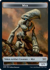 Myr (024) // Thopter (008) Double-Sided Token [Double Masters Tokens] | Good Games Cannington