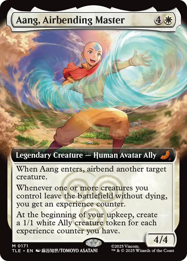 Aang, Airbending Master (Extended Art) [Avatar: The Last Airbender: Eternal-Legal] | Good Games Cannington