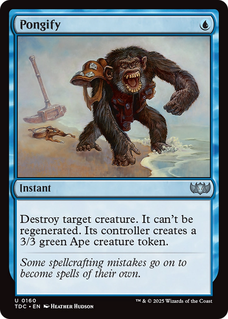 Pongify [Tarkir: Dragonstorm Commander] | Good Games Cannington
