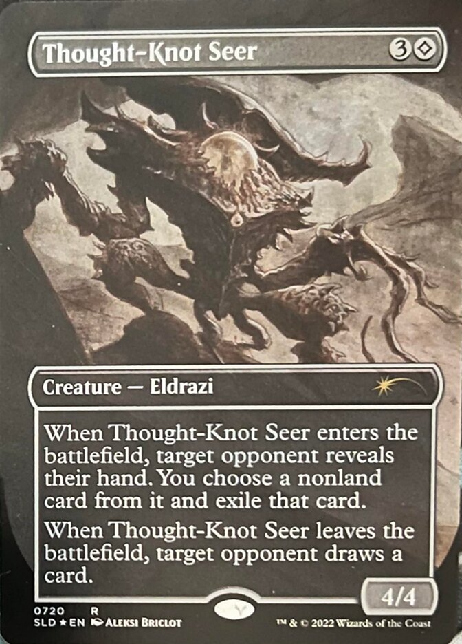 Thought-Knot Seer (720) (Borderless) [Secret Lair Drop Promos] | Good Games Cannington