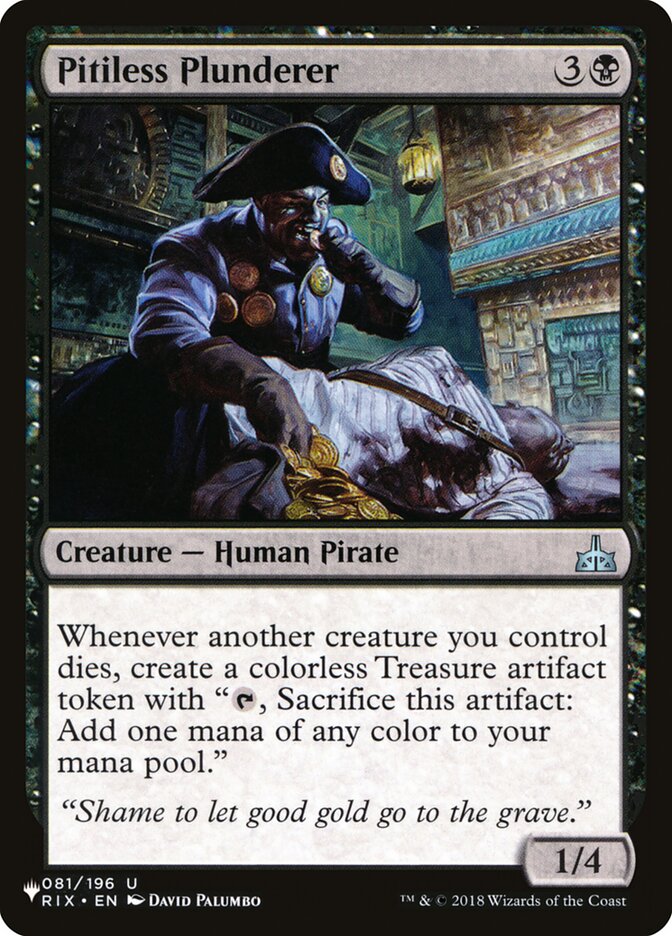 Pitiless Plunderer [The List] | Good Games Cannington