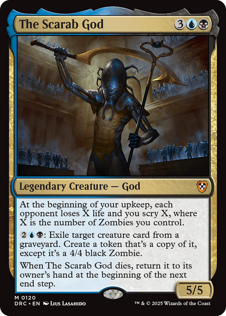 The Scarab God [Aetherdrift Commander] | Good Games Cannington