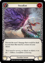 Steadfast (Yellow) [EVR034] (Everfest)  1st Edition Rainbow Foil | Good Games Cannington