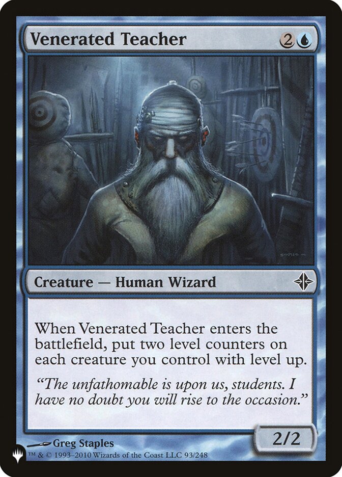 Venerated Teacher [The List] | Good Games Cannington