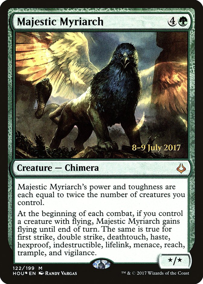 Majestic Myriarch [Hour of Devastation Prerelease Promos] | Good Games Cannington