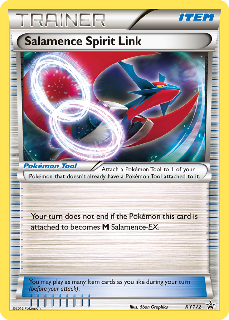 Salamence Spirit Link (XY172) [XY: Black Star Promos] | Good Games Cannington