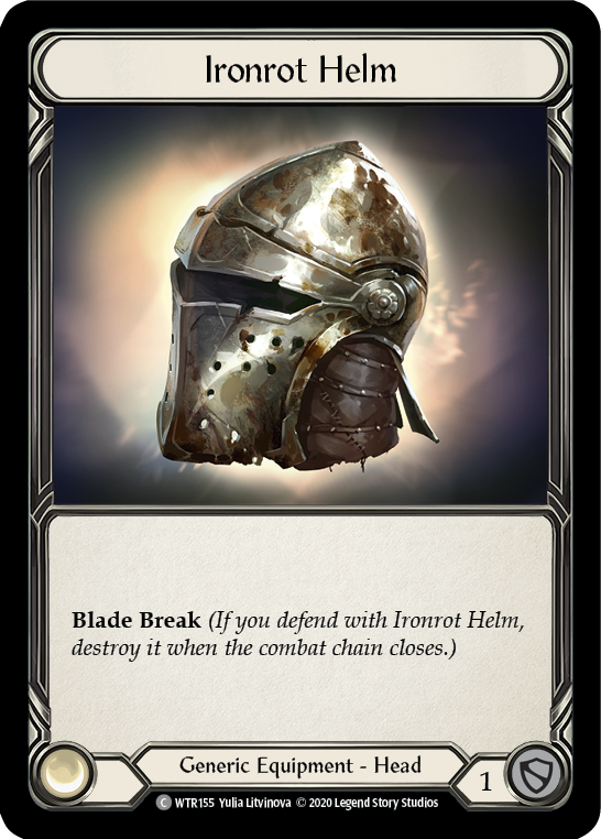 Ironrot Helm [U-WTR155] (Welcome to Rathe Unlimited)  Unlimited Normal | Good Games Cannington