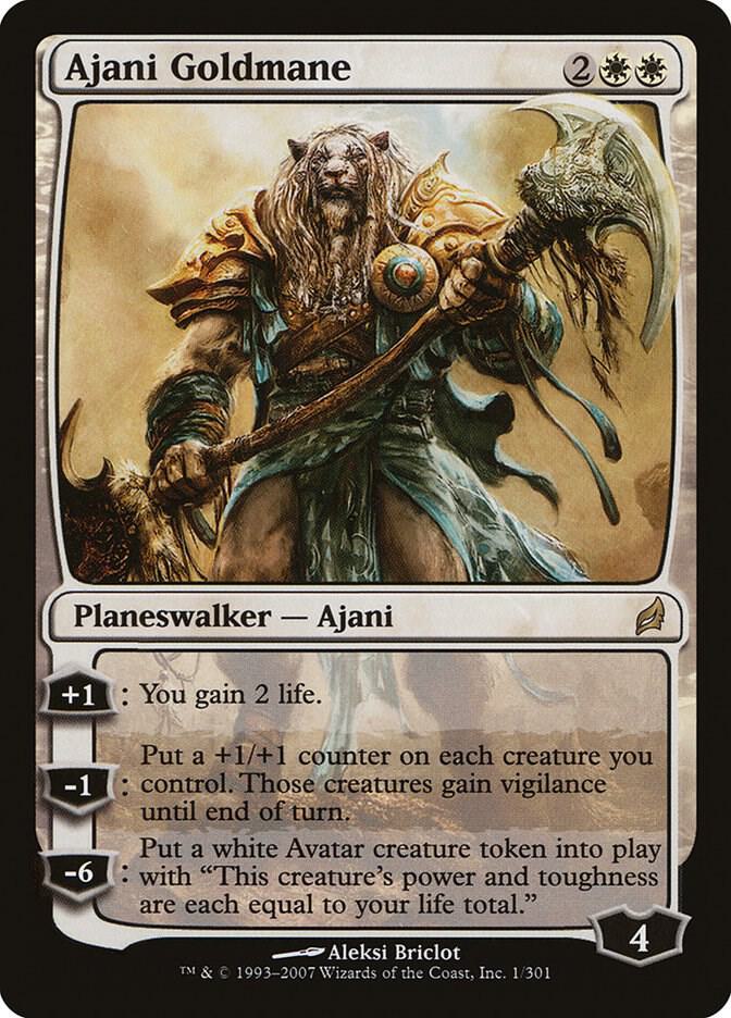 Ajani Goldmane 1/301 (Lorwyn)  | Good Games Cannington