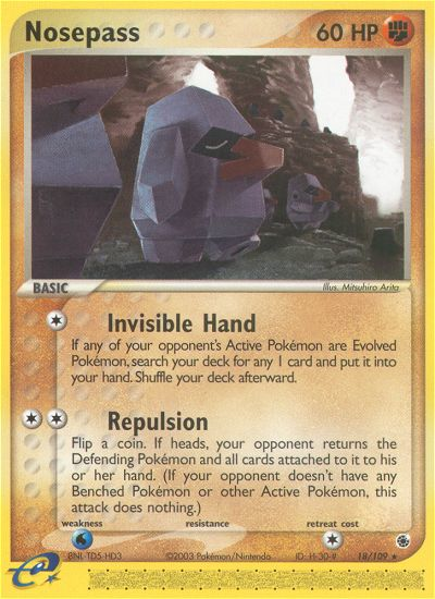Nosepass (18/109) [EX: Ruby & Sapphire] | Good Games Cannington