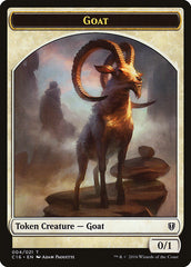 Goat // Thopter Double-Sided Token [Commander 2016 Tokens] | Good Games Cannington