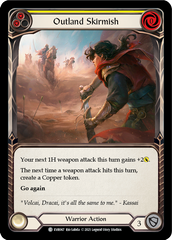 Outland Skirmish (Yellow) [EVR067] (Everfest)  1st Edition Normal | Good Games Cannington