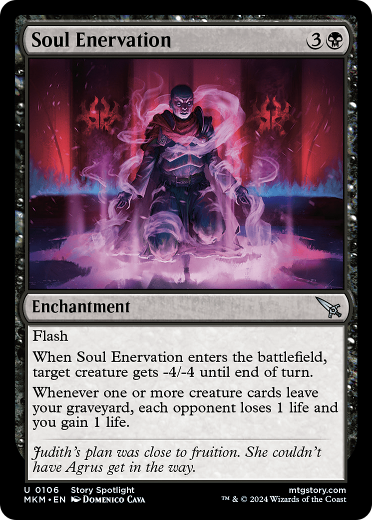 Soul Enervation [Murders at Karlov Manor] | Good Games Cannington