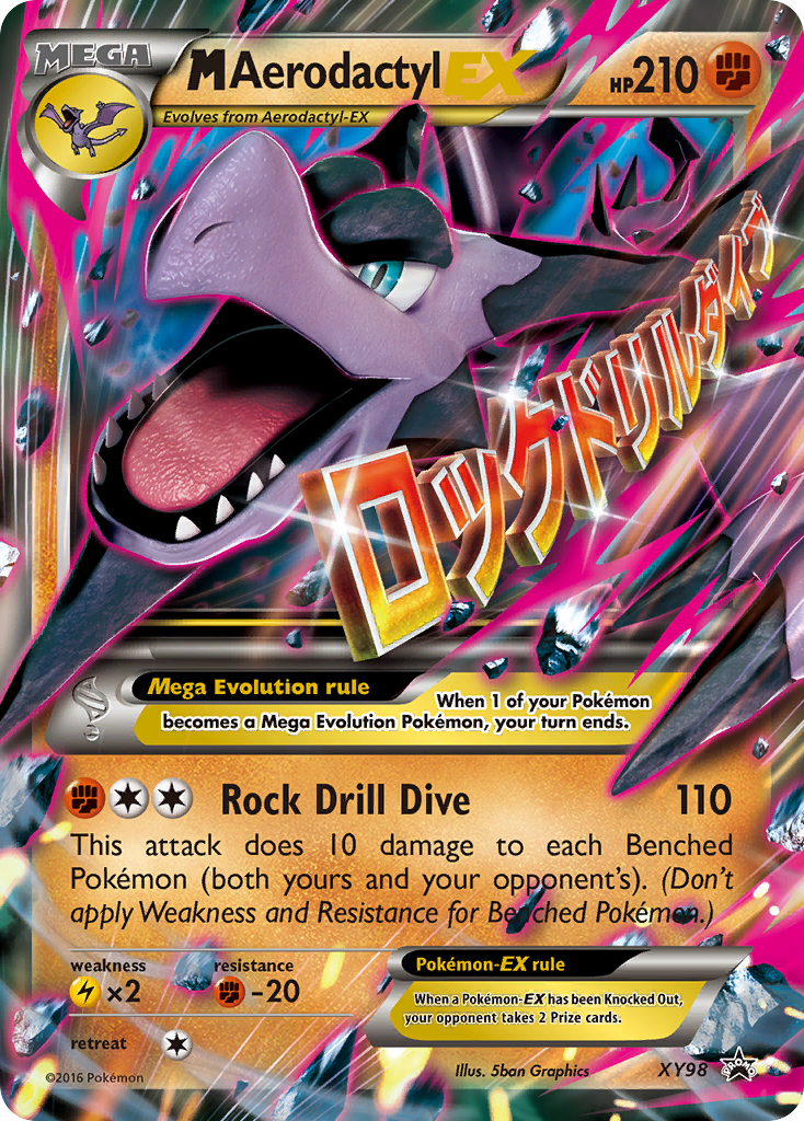 M Aerodactyl EX (XY98) [XY: Black Star Promos] | Good Games Cannington