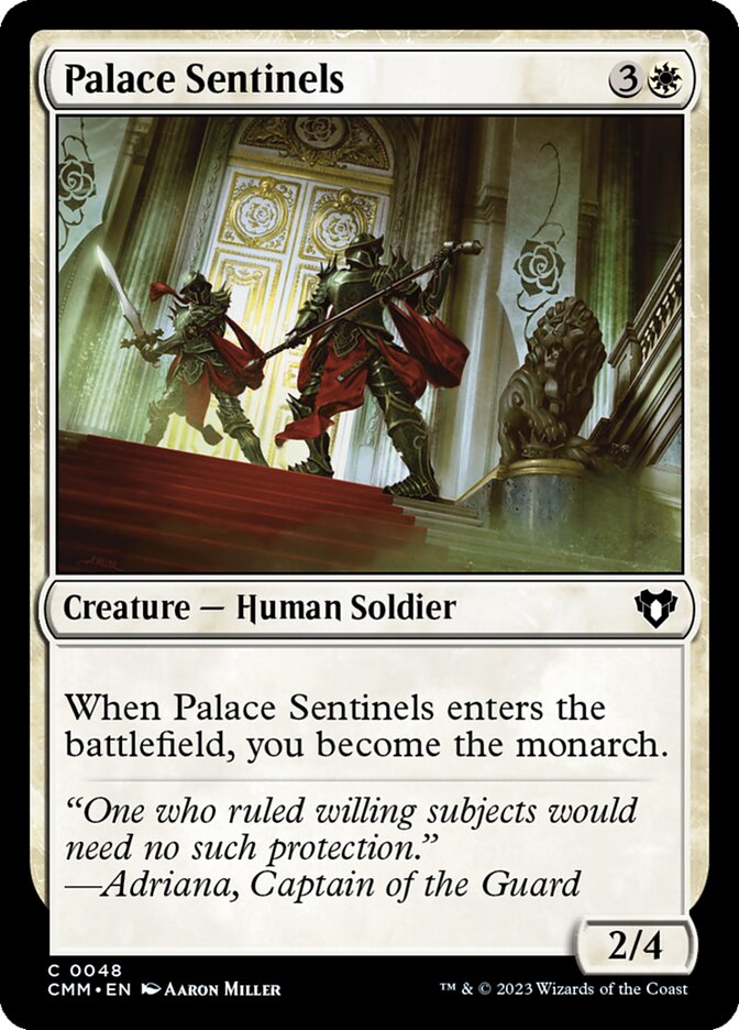 Palace Sentinels 48 (Commander Masters)  | Good Games Cannington