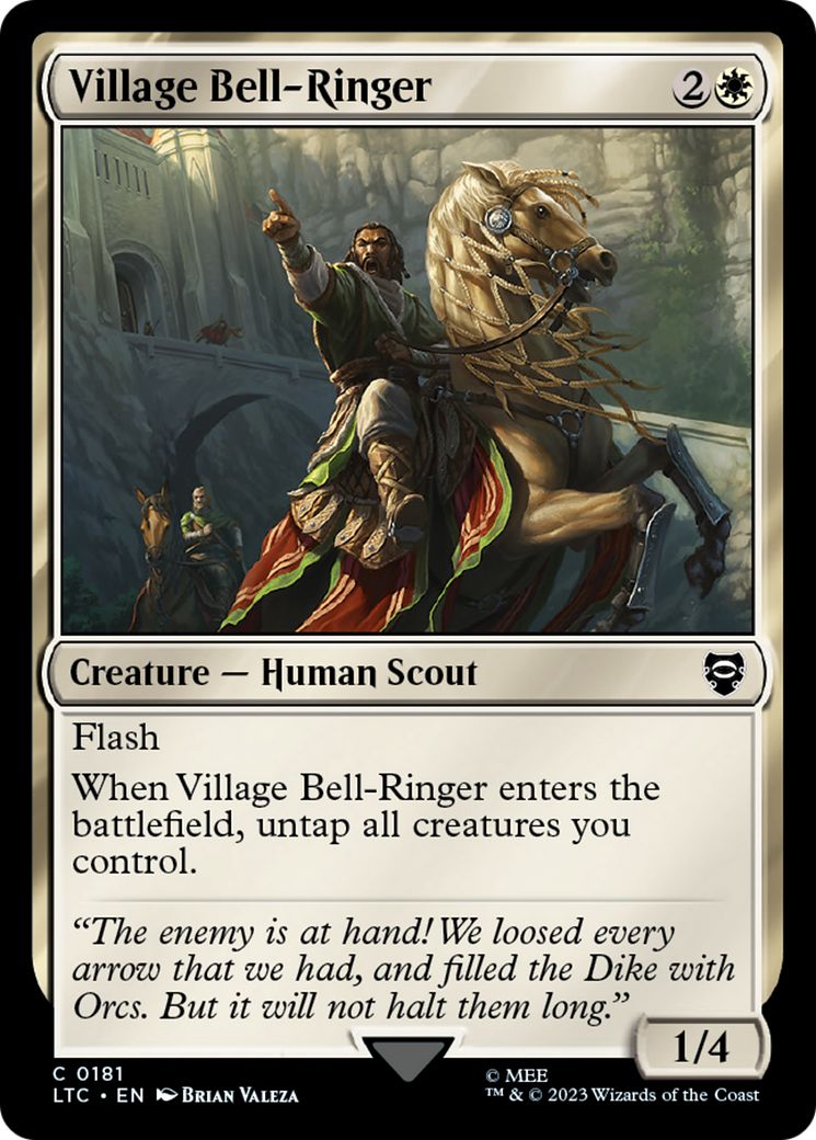 Village Bell-Ringer [The Lord of the Rings: Tales of Middle-Earth Commander] | Good Games Cannington