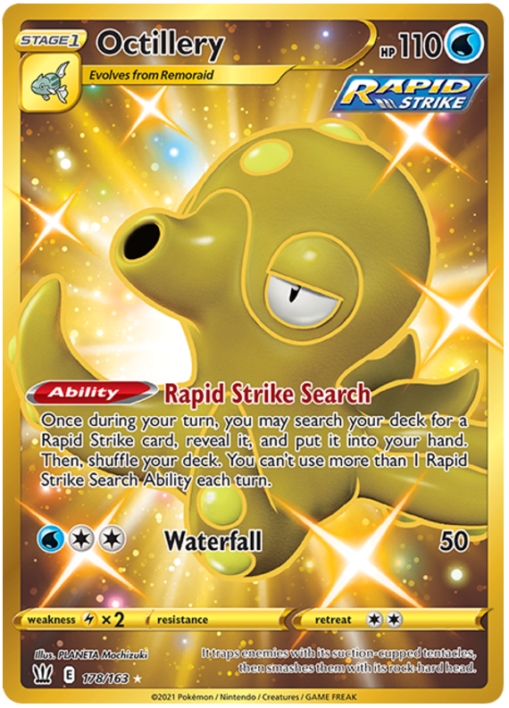 Octillery (178/163) [Sword & Shield: Battle Styles] | Good Games Cannington