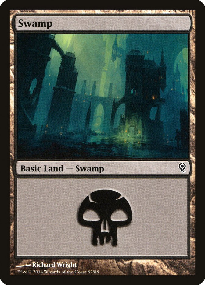 Swamp (82) [Duel Decks: Jace vs. Vraska] | Good Games Cannington