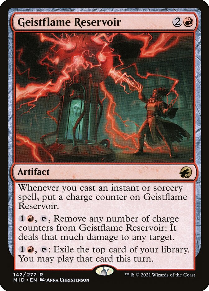 Geistflame Reservoir 142 (Innistrad: Midnight Hunt)  | Good Games Cannington