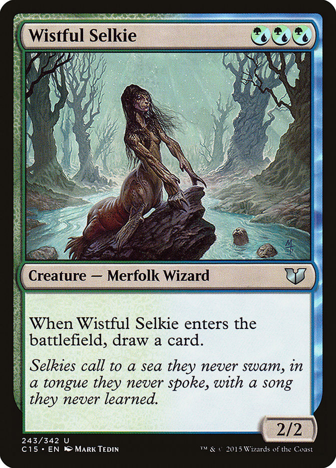 Wistful Selkie 243/342 (Commander 2015)  | Good Games Cannington