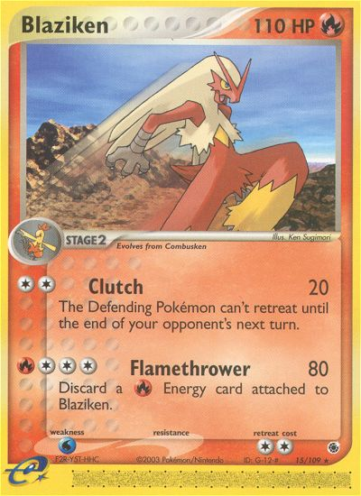 Blaziken (15/109) [EX: Ruby & Sapphire] | Good Games Cannington