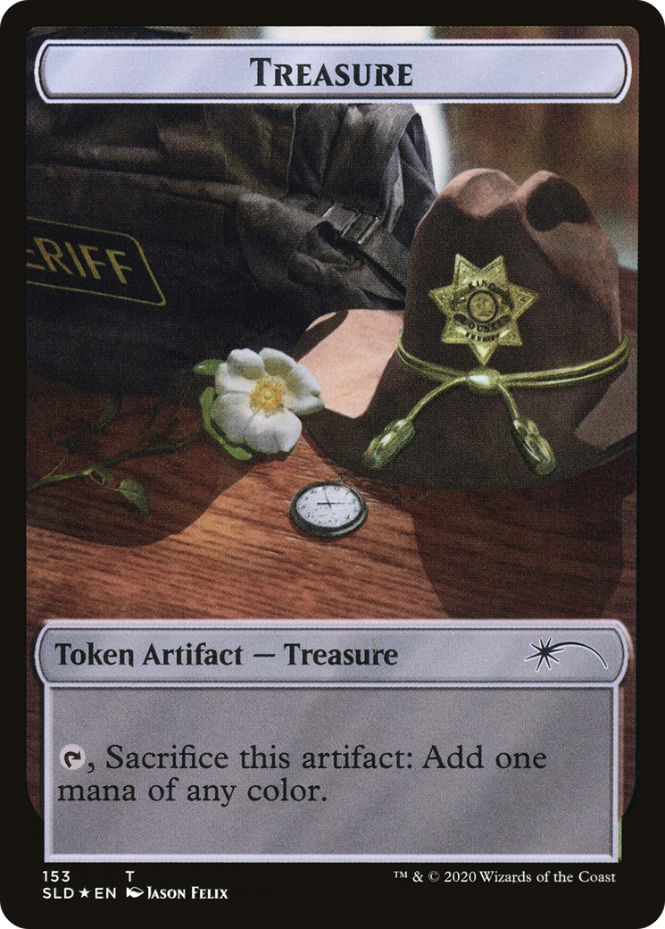 Treasure // Insect Double-Sided Token [Secret Lair Drop Series] | Good Games Cannington