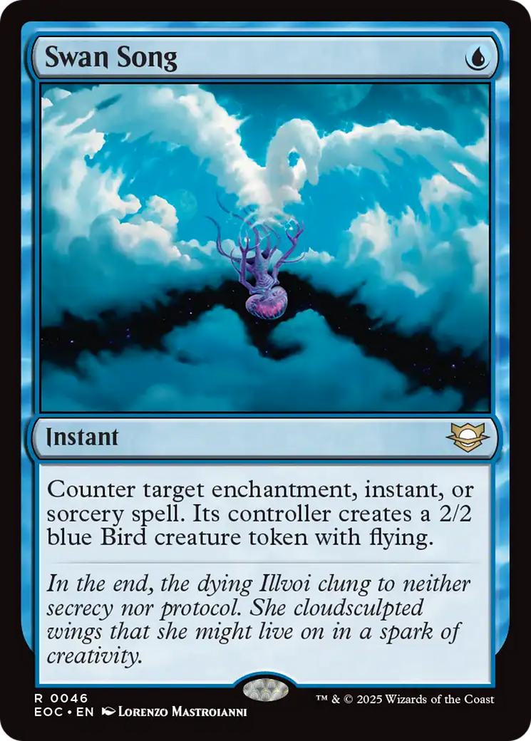Swan Song [Edge of Eternities Commander] | Good Games Cannington