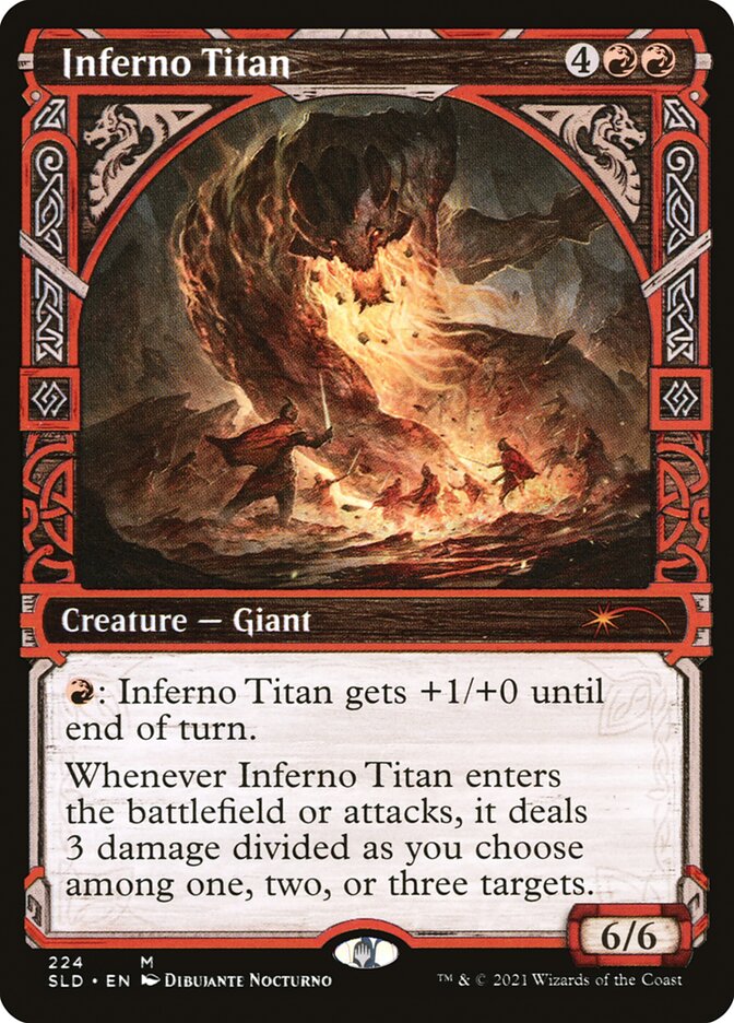 Inferno Titan [Secret Lair Drop Series] | Good Games Cannington