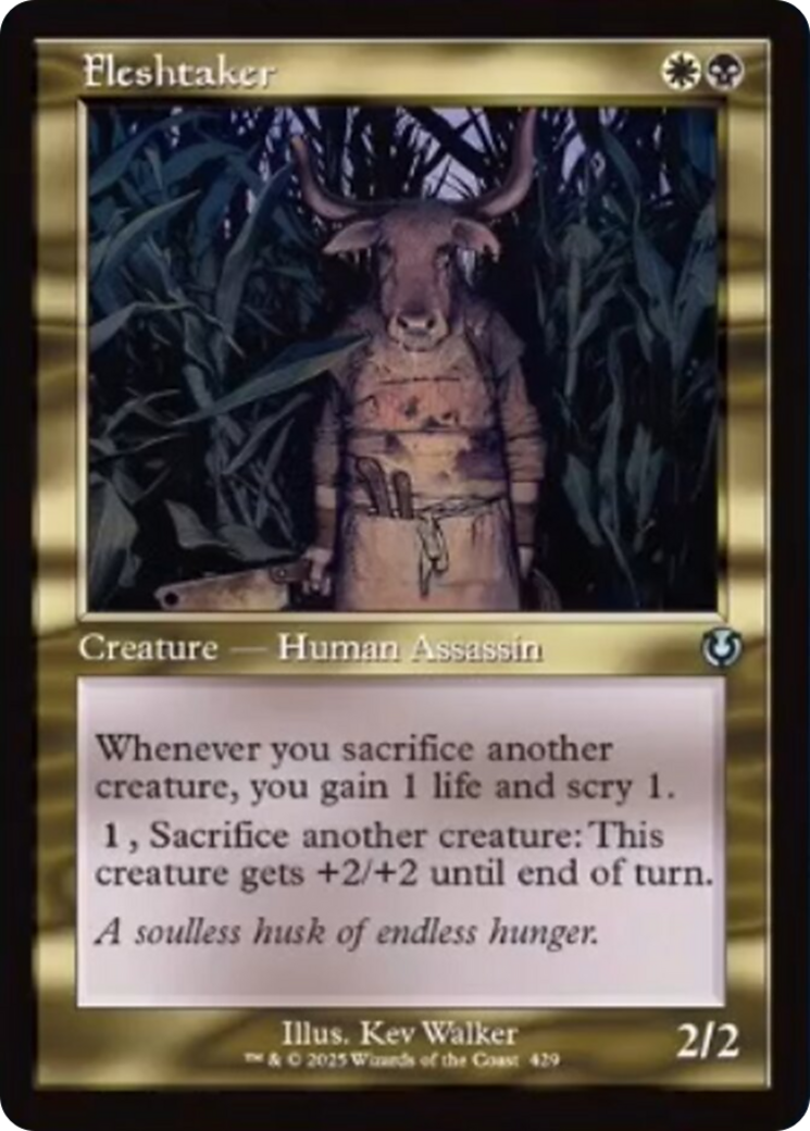 Fleshtaker (Retro Frame) [Innistrad Remastered] | Good Games Cannington