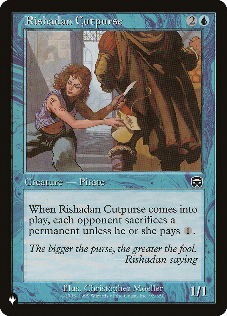 Rishadan Cutpurse [The List] | Good Games Cannington