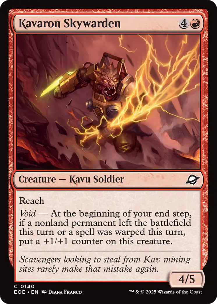 Kavaron Skywarden [Edge of Eternities] | Good Games Cannington