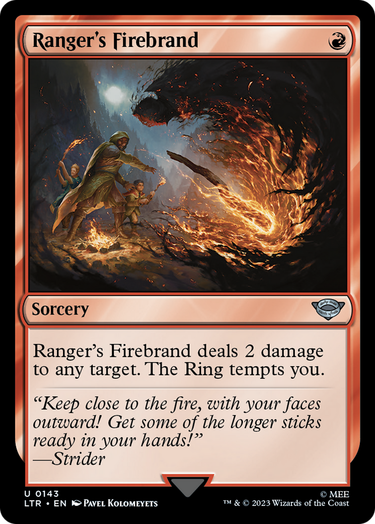 Ranger's Firebrand [The Lord of the Rings: Tales of Middle-Earth] | Good Games Cannington